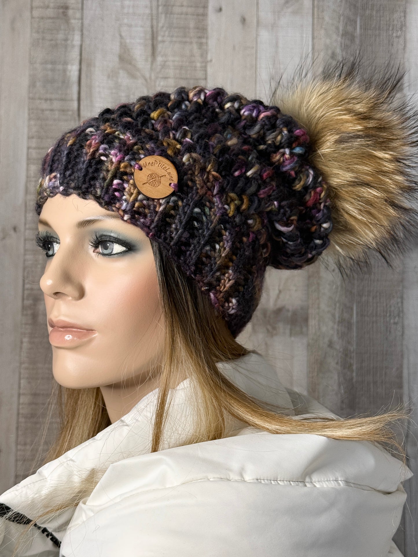 Tuques slouchy en fil mérinos