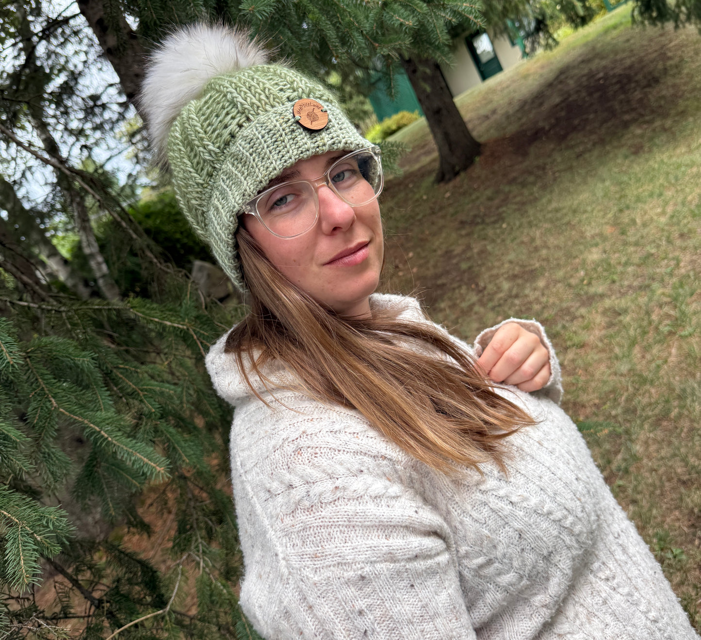 Hand-dyed Merino wool hats