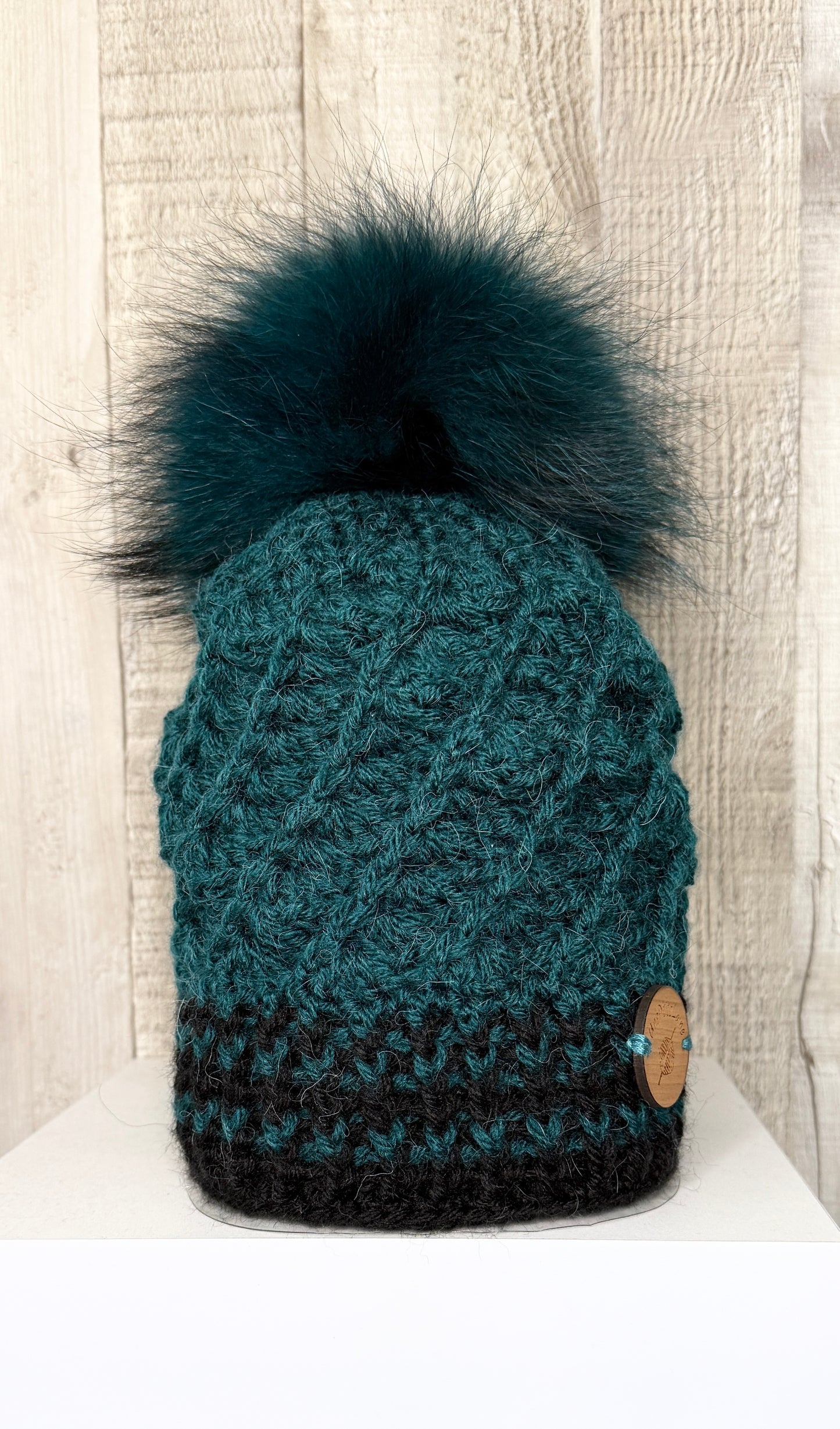 Alpaca and Acrylic Beanies