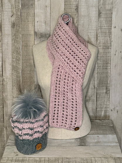 Apalga and Acrylic Hats and Scarves Set