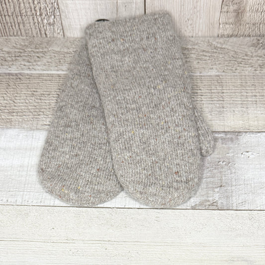 Mitaine tricot en laine et acrylique